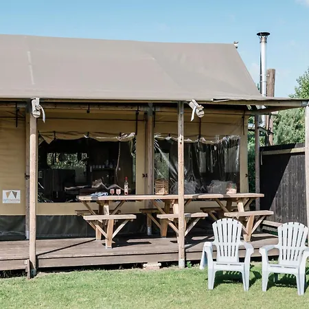 Glamping Woodlodge Luxe In Duynpark, Callanstoog *