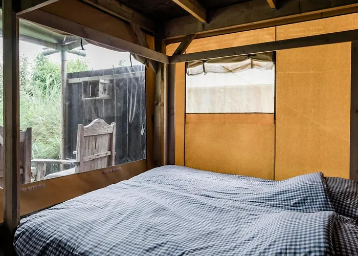 Woodlodge In Duynpark With Panoramic Views Luksustelt *