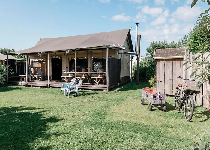 Woodlodge In Duynpark With Panoramic Views Luksustelt Callantsoog