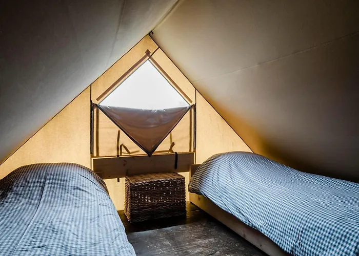 Luksustelt Woodlodge In Duynpark With Panoramic Views Callantsoog